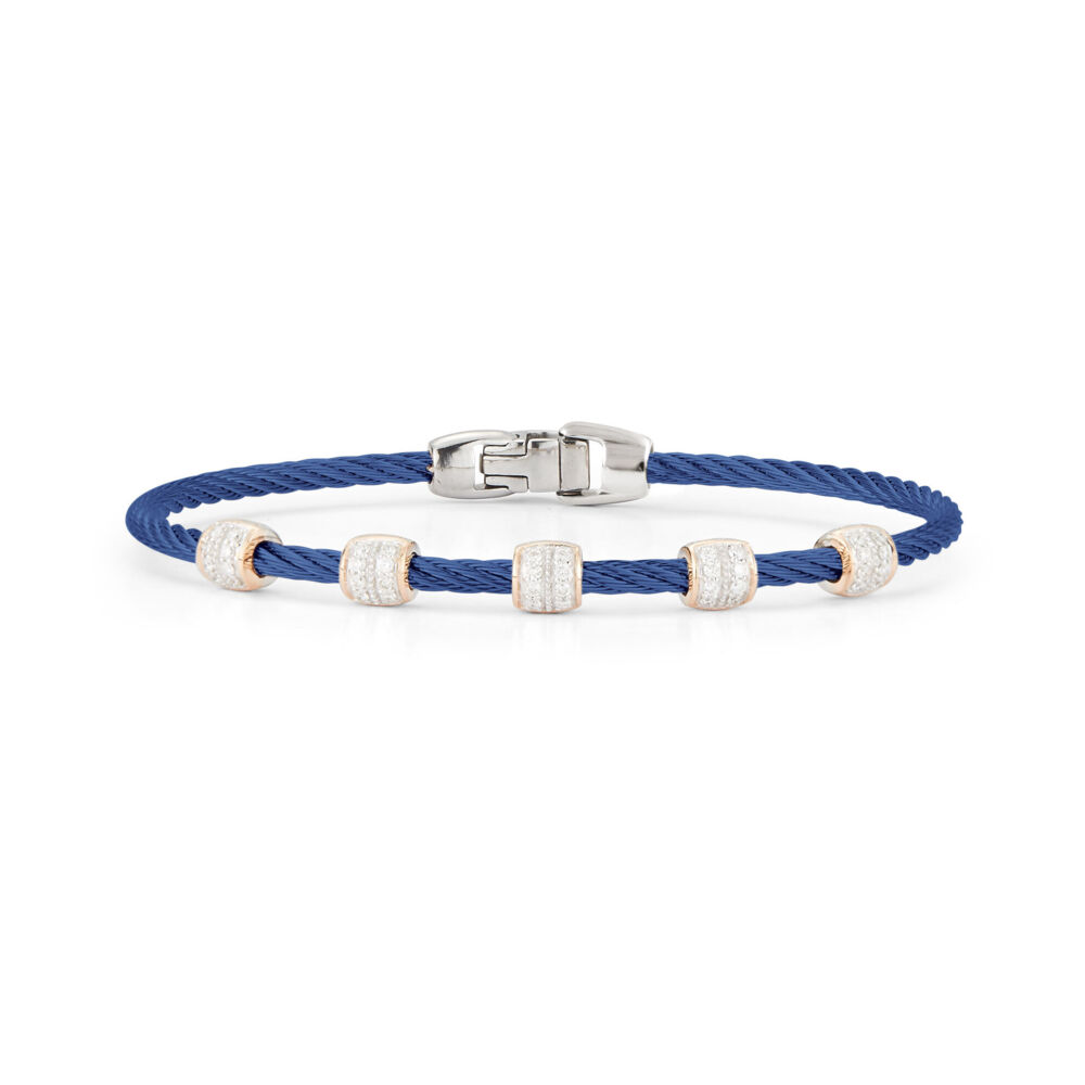Image 2 for Blueberry Five Station Bangle