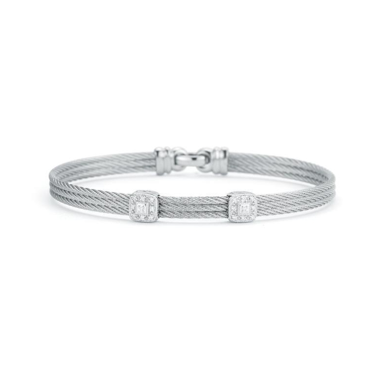 Image 2 for Classique Two Circled Station Bangle