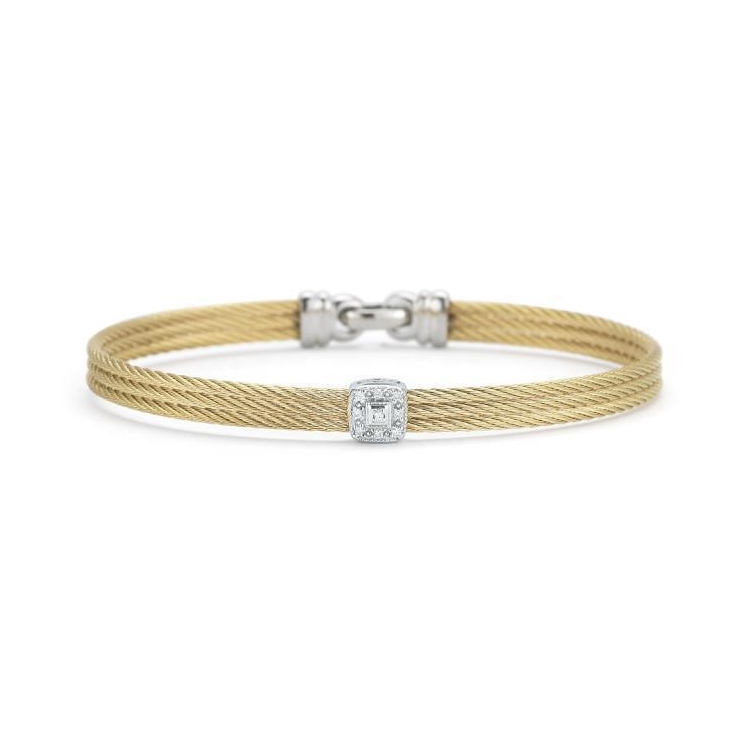 Image 2 for Yellow Single Station Bangle