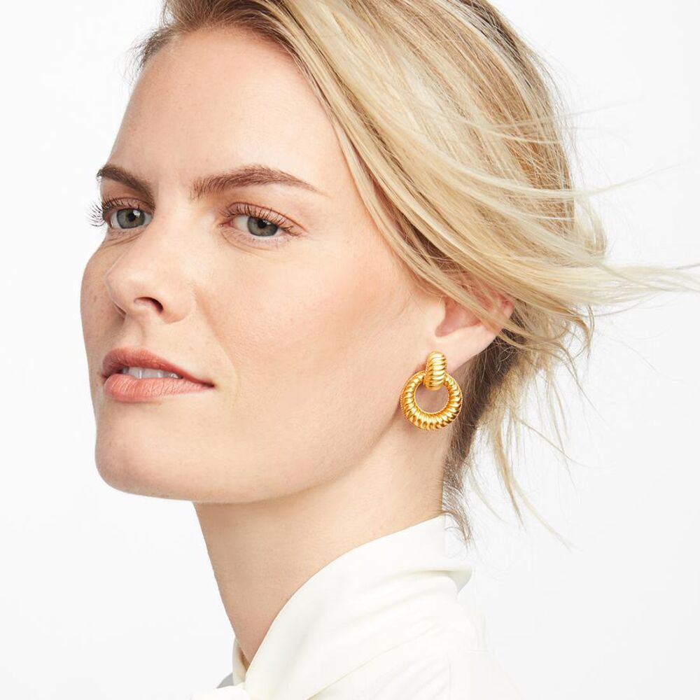 Image 2 for Olympia Doorknocker Earrings