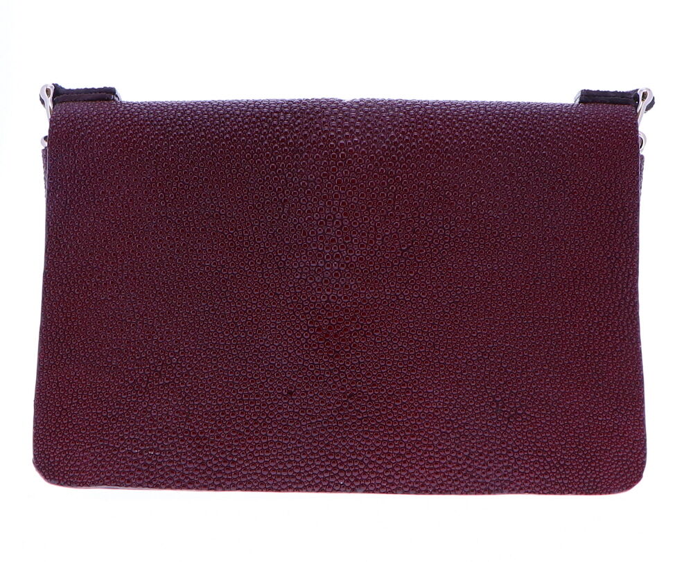 Image 2 for Burgundy Stingray Chain bag