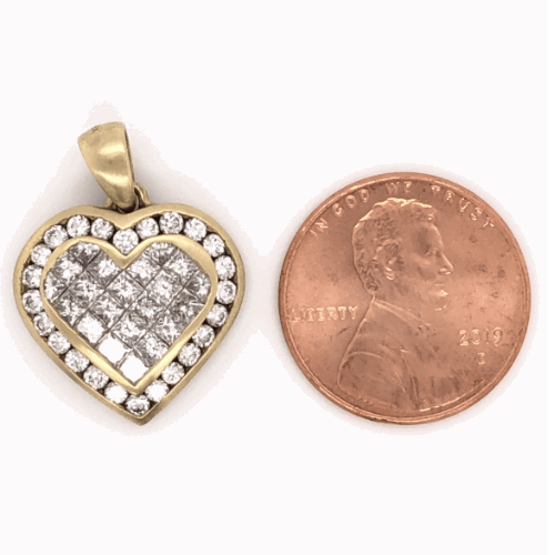 Image 2 for Diamond Heart Pendant