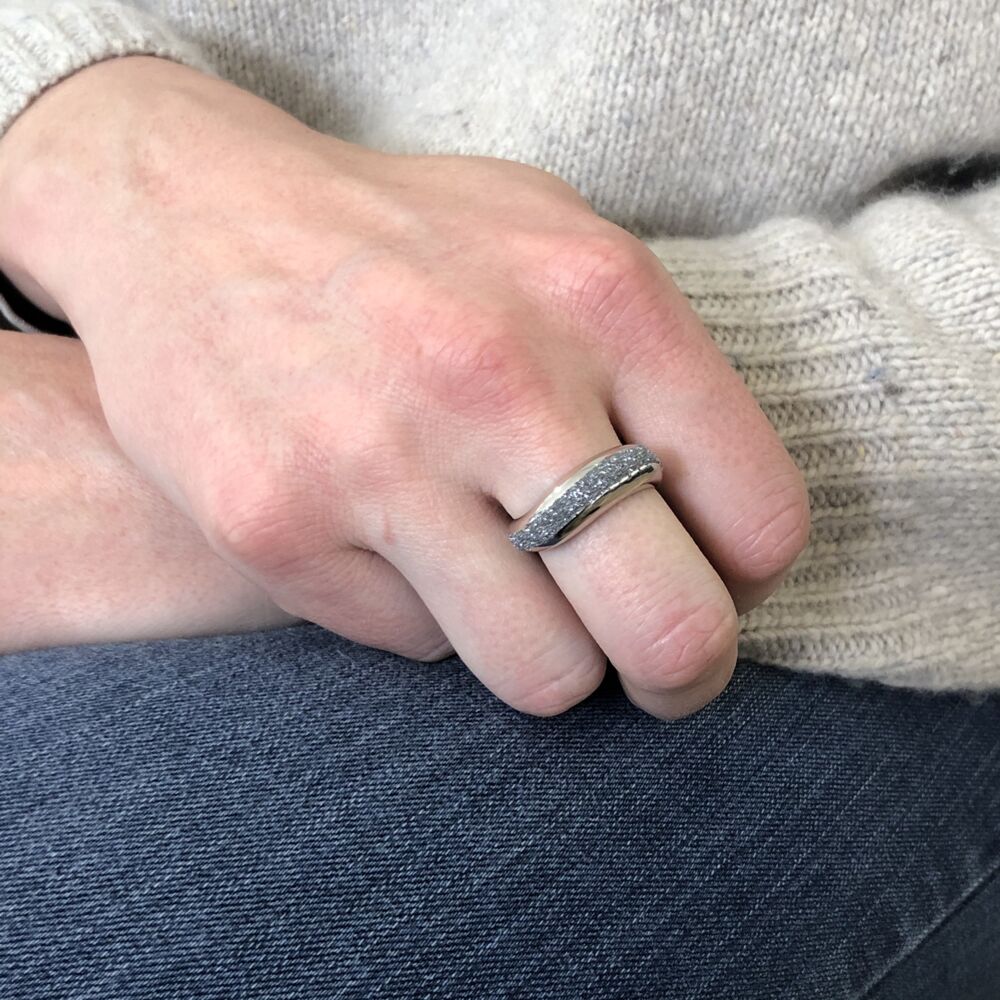 Image 2 for Wide Diamanti Ring