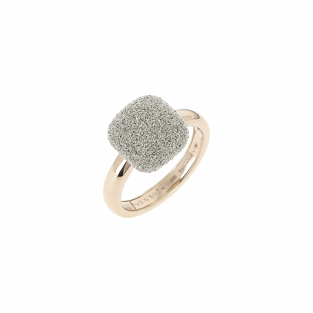 This adjustable ring made from 18k rose gold and detailed with real diamond dust gives off an incredible sparkle, Italian crafted this ring feels luxurious yet also feels like a steal at the price. Incredibly comfortable to wear, this brand will soon become one of your favorites. Jolie Diamanti Ring