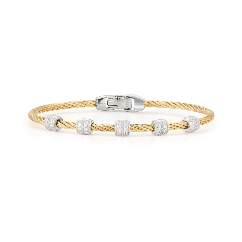 Image 2 for Yellow Five Station Bangle